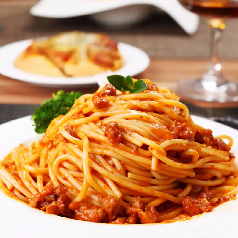 肉酱意大利面