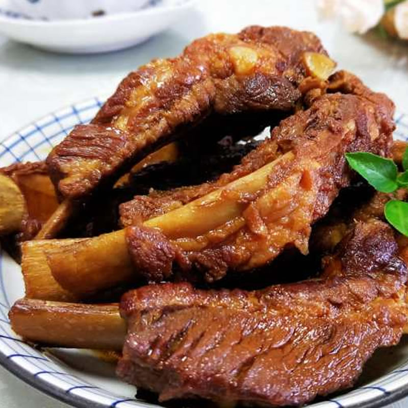卤排骨